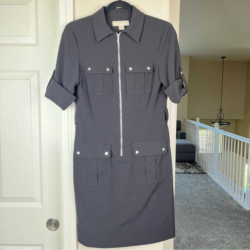 Michael Kors Cargo Dress Women’s Black Size XS #727